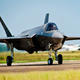 Illustration for article titled Airplane Porn: The First F-35 Arrives at Its First Home